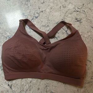 Victoria's Secret Cross-Back Sports Bra - Brown